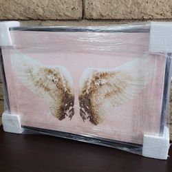 Oliver Gal Artist Glam Wall Art Wings 25"x17"