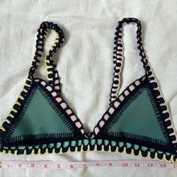 KINI Teal  Bikini Top