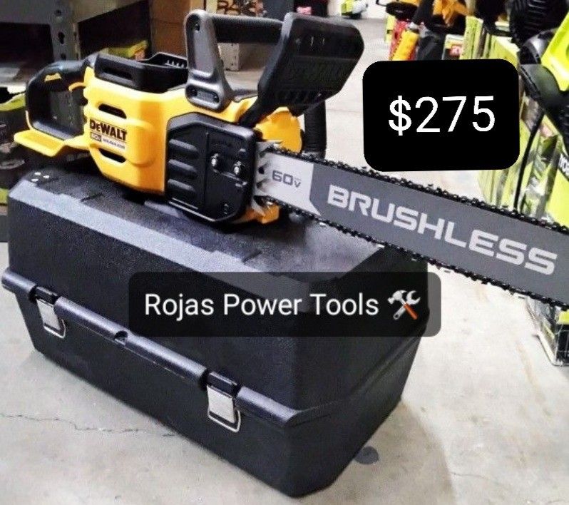DEWALT 60V MAX FLEXBOLT 20IN BRUSHLESS CORDLESS BATTERY POWERED CHAINSAW (TOOL ONLY)
