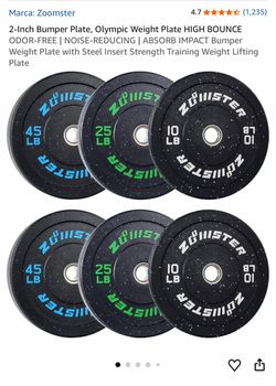 Black Bumper Plate.