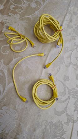 Cat6 patch cables 6pcs