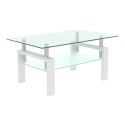 small glass coffee table