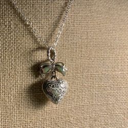 Sterling Heart Necklace 