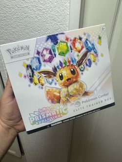 Pokemon Prismatic ETB Bundle FS/FT (READ DESCRIPTION)