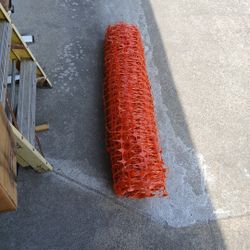 Orange 110 Foot Construction Fence 