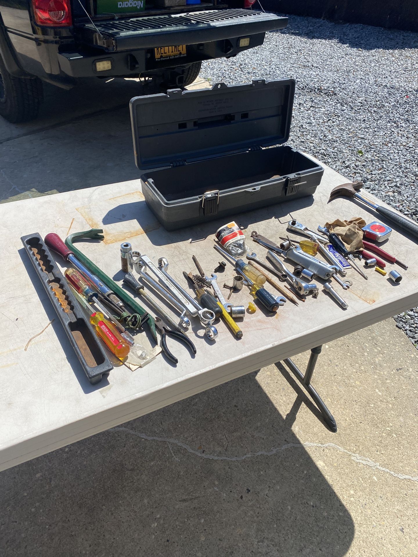 Tools And Tool Box. $30