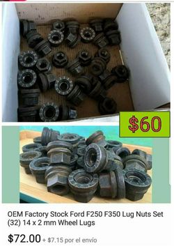 2019 Ford f250 lug nuts