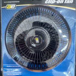 Oscillating Clip On Fan for AUTO 
