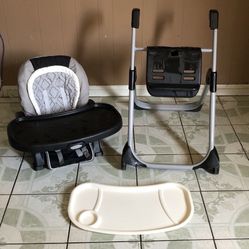 LIKE NEW GRACO 3 IN 1 CONVERTIBLE HIGH CHAIR!!!!