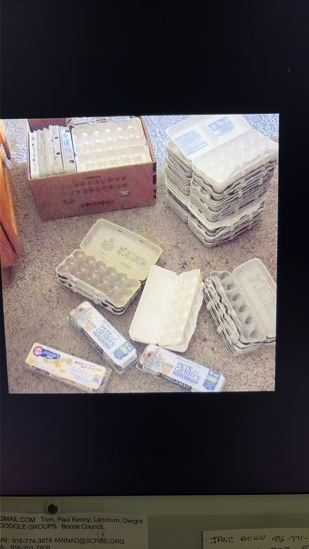ASSORTED EMPTY USED EGG CARTONS $.10 Each