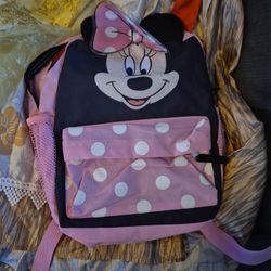 Minnie Mouse Backpack For Young Child