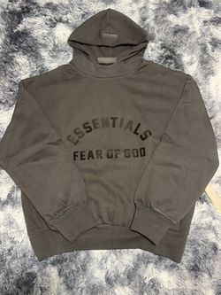 Jet black Xs Essentials hoodie