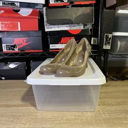 Women's Beige Heels 
