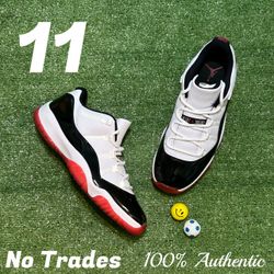 Size 11 Air Jordan 11 Retro Low “Concord/Bred”