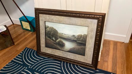 Framed Landscape Painting