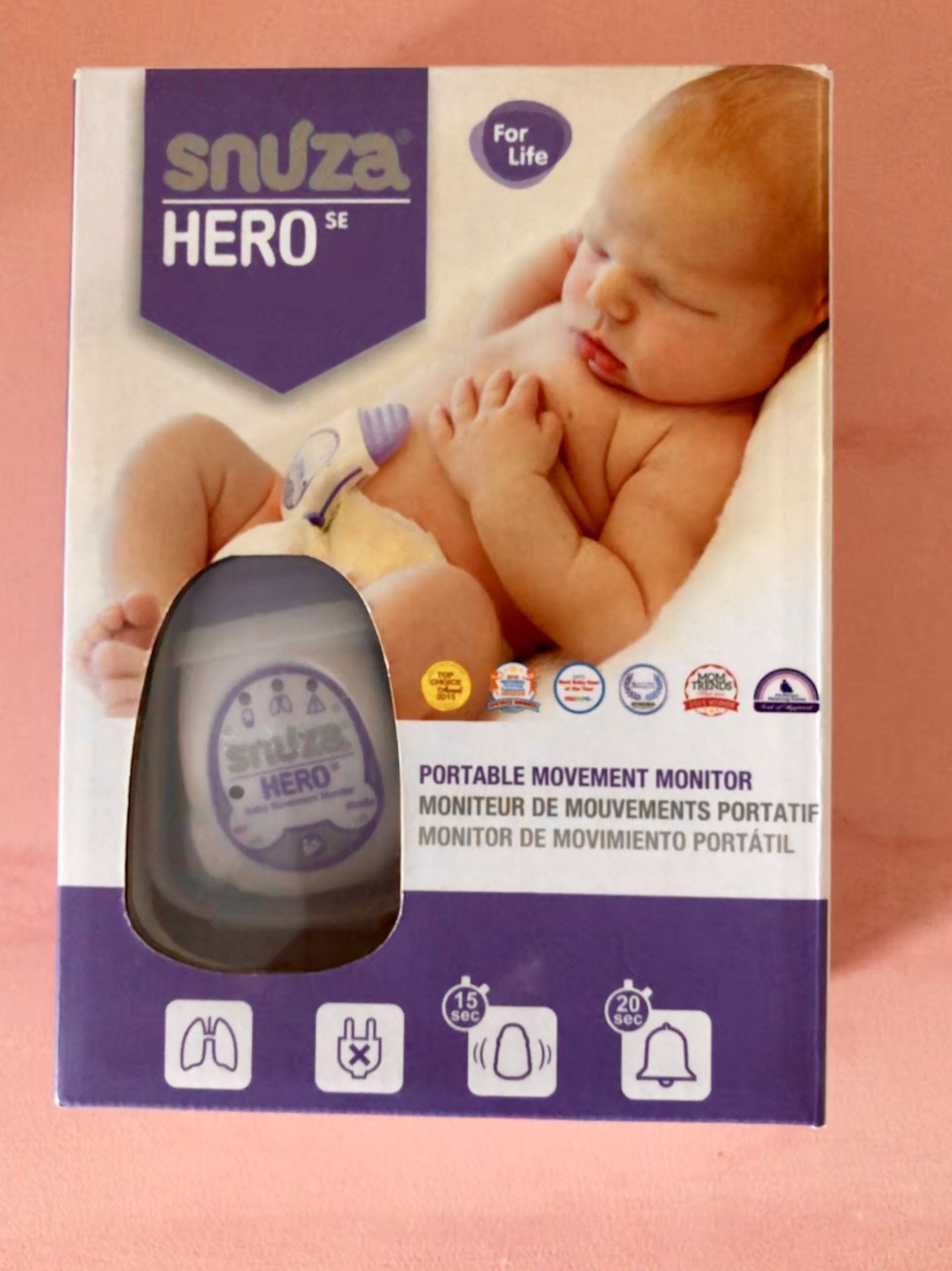 NEW: Snuza Hero portable baby movement monitor