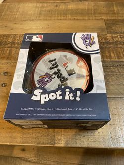 NEW MLB Spot It Card Game