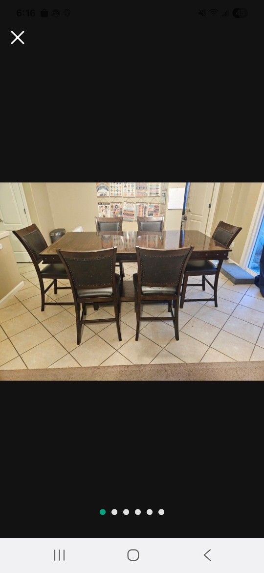Ashley Dining Table And Chairs