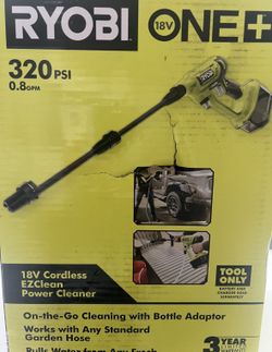 Cordless power cleaner