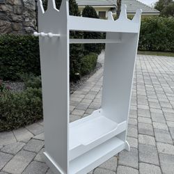 Kids Dress Up Wardrobe Hanging Storage Unit