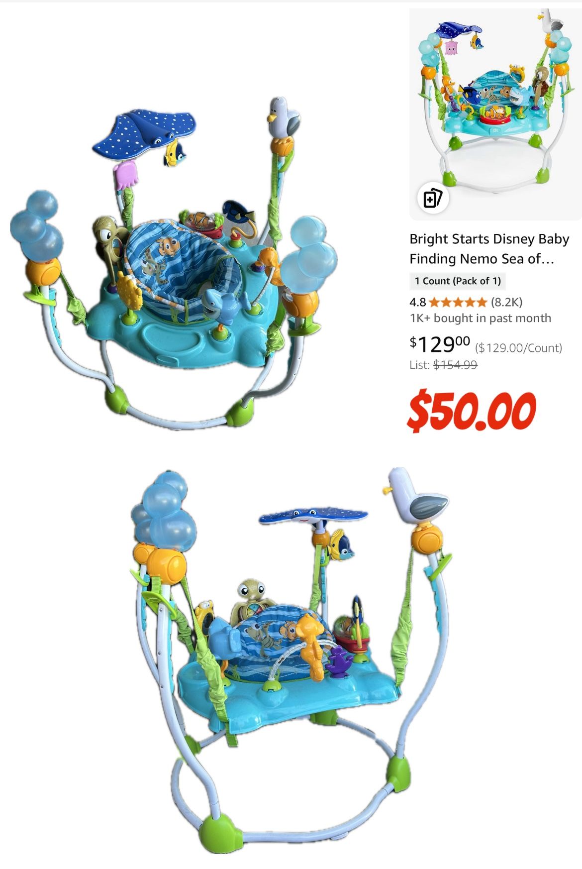 Disney Finding Nemo Activity Bouncer
