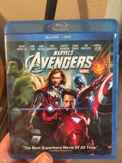 The avengers blue ray