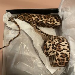 Fasionova Cheetah High Heels Size 10