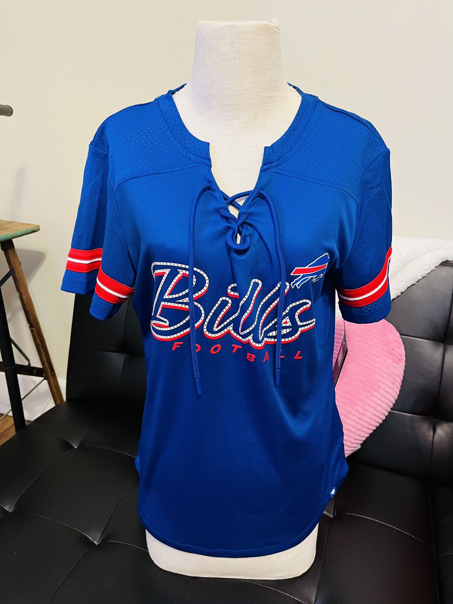 Buffalo Bills Laced Up Top - Brand New Tagged