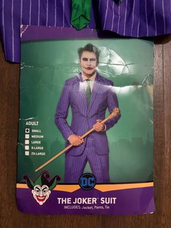 DC jokers costume