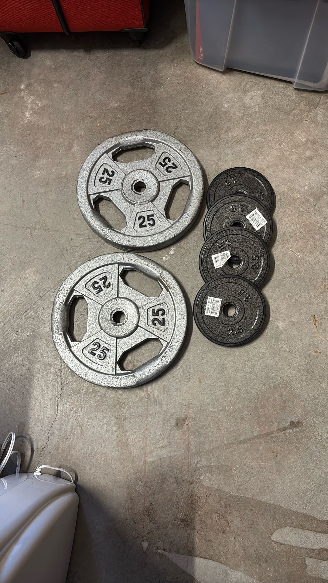 Weight Set Of 6pcs