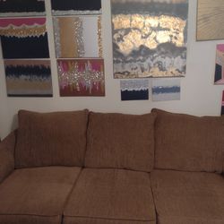 Large, Comfy Couch Set