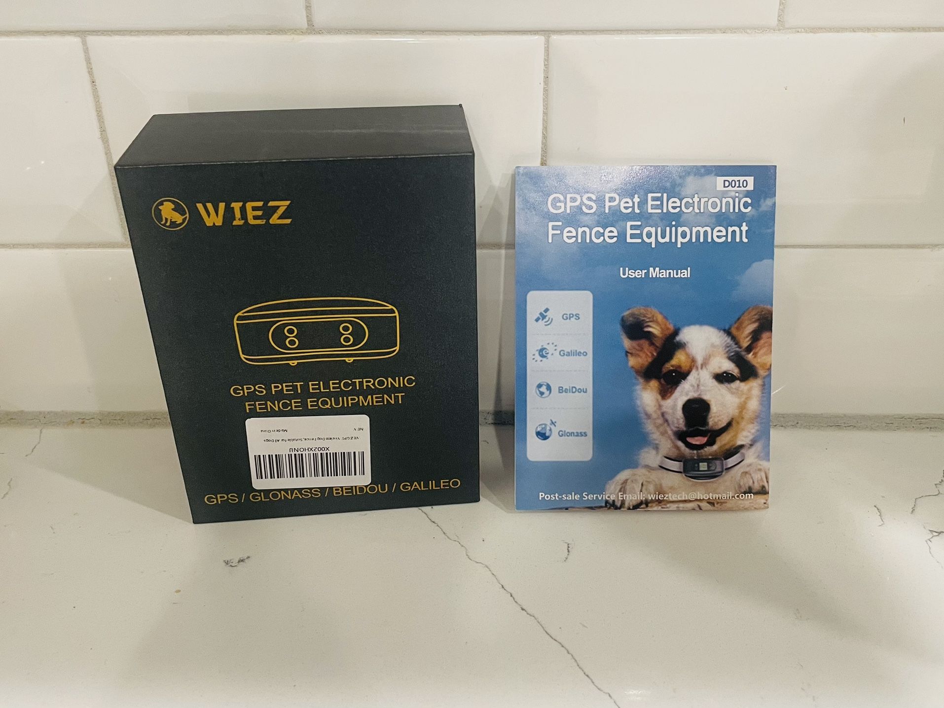 WIEZ GPS Wireless Dog Fence, In Box