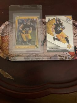 2021 Clearly Donruss Pat Freiermuth Rated Rookie #81 RC Pittsburgh Steelers
