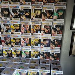 Funko Pops ANIME MARVEL DISNEY POKEMON STRANGER THINGS