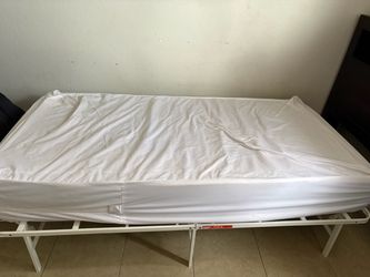 Bed and frame