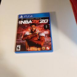 Nba2k20 Basket Ball Game For Ps4 Asking$5.00obo.