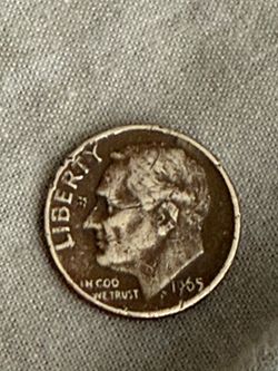 1965 Mercury $.10 Dime