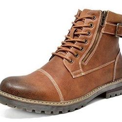 NEW - Size 13 Men Motorcycle Combat Boots Casual Boot