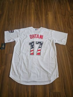 Dodgers Mens Ohtani 4th of July Jerseys $60ea Firm S M L Xl 2x 3x