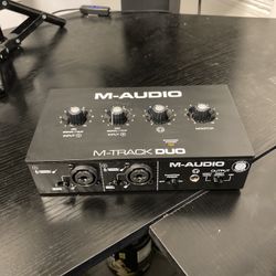 M Track Audio Duo