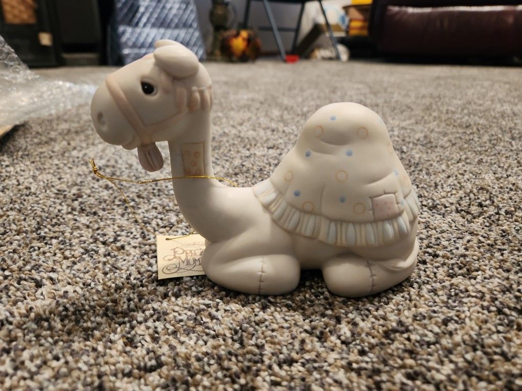 Vtg Precious Moments NATIVITY CAMEL Enesco 1982 Jonathan & David E-2395