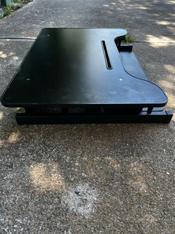 Tabletop standing desk (manual lift)