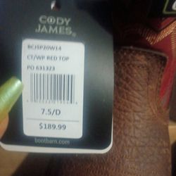 Cody James Boots 7.5 Mens