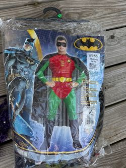 Robin Costume for Adults - DC Superheroes Teen Titans, Men's Medium Size