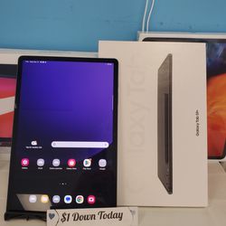 Samsung Galaxy S9 Plus 5G Tablet With S-Pen 512Gb  + 12GB Ram - $1 DOWN TODAY, NO CREDIT NEEDED