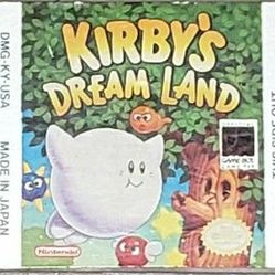 Gameboy - Kirby's Dream Land