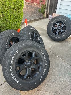 Jeep rims and tires
