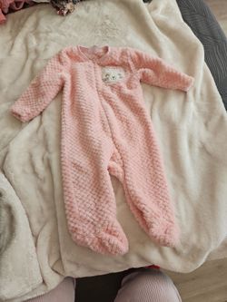 Cute Pink Onesie Pajamas for 6-9months in great condition