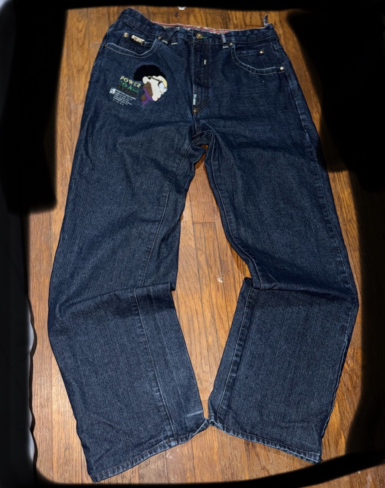 Vintage LRG Power To All People Embroidered