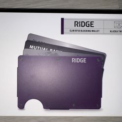 Ridge Wallet Alaska Twilight